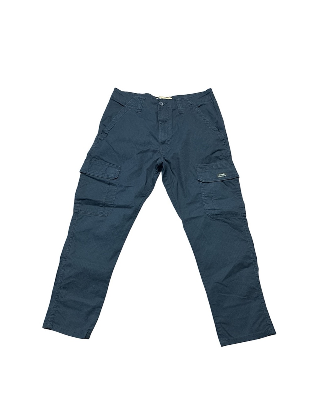 Men's Navy Cargo Pants - Casual Utility Trousers size 32